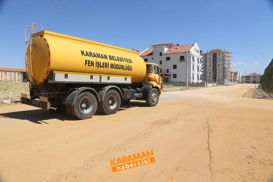 Karamanoğlu Mehmet Bey Mahallesinde Asfalt Çalışmaları 6