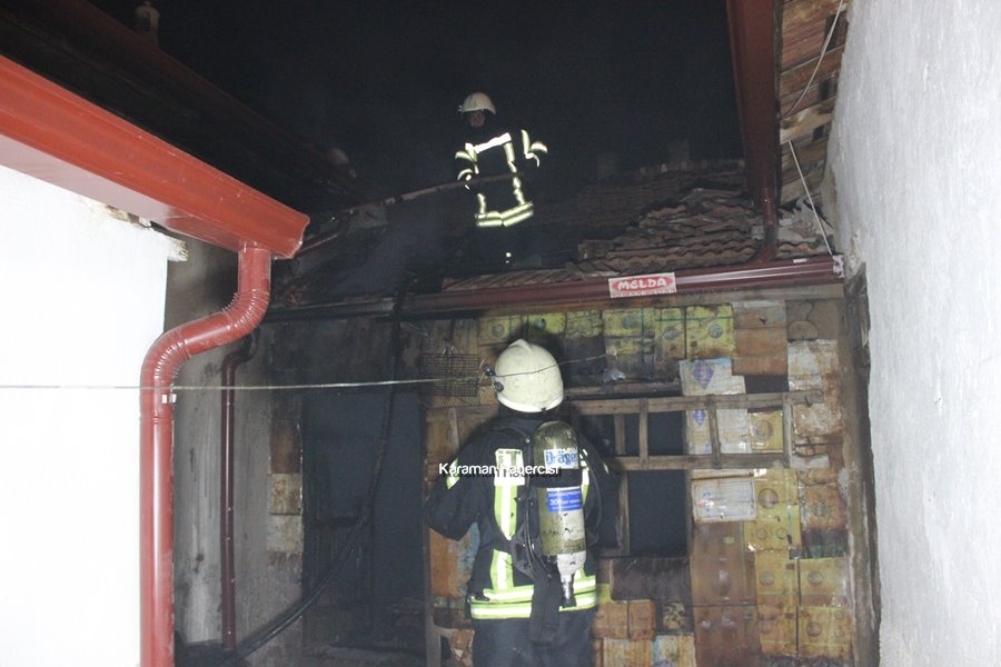 Karaman Kömürlük Yangını 1