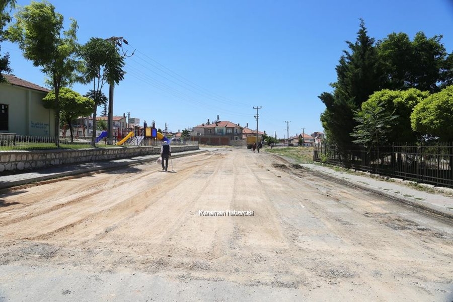 Karaman Belediyesi'nde Yol Çalışmaları 1