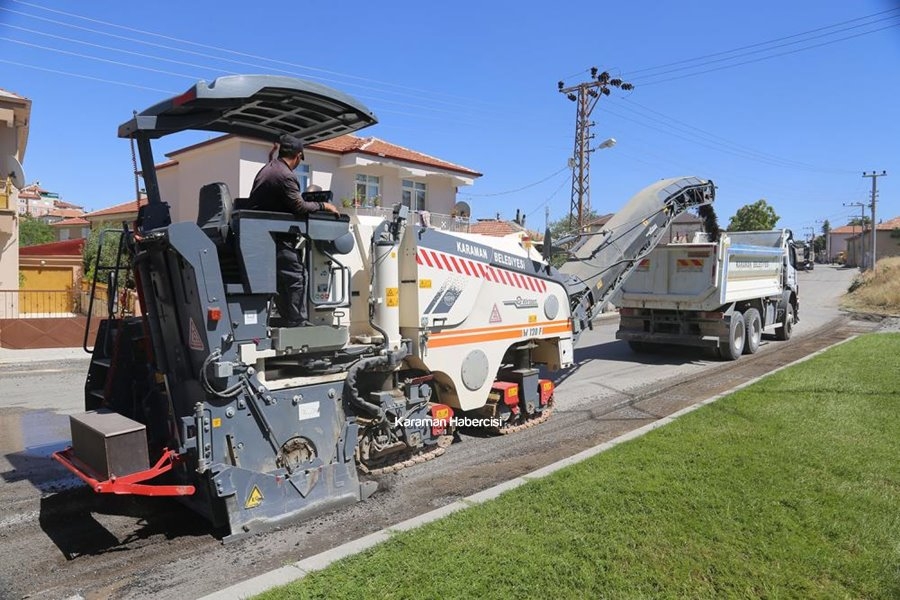 Karaman Belediyesi'nde Yol Çalışmaları 3