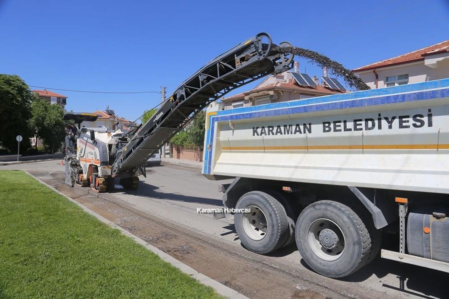 Karaman Belediyesi'nde Yol Çalışmaları 4
