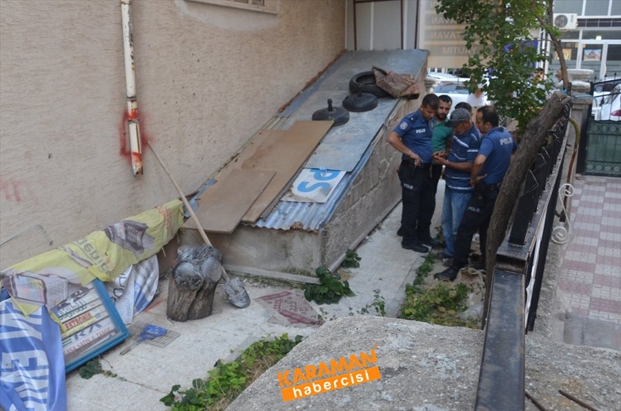 Karaman'da Balkondan Düşme Olayı 1