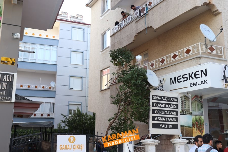 Karaman'da Balkondan Düşme Olayı 5