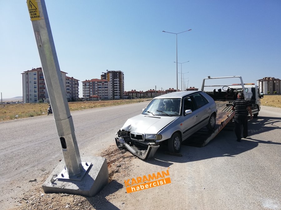 Karaman Şehit Muhammed Yalçın Bulvarı üzeri trafik kazası 2