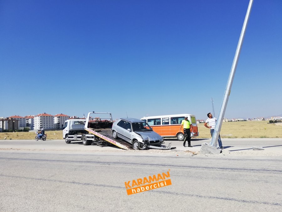 Karaman Şehit Muhammed Yalçın Bulvarı üzeri trafik kazası 4