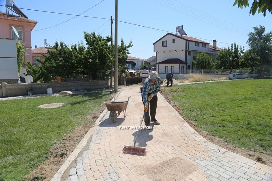 Karaman'da Park Bahçe Çalışmaları 1