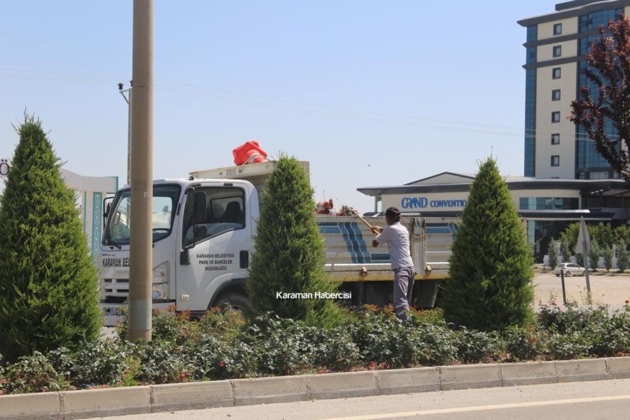 Karaman'da Park Bahçe Çalışmaları 2