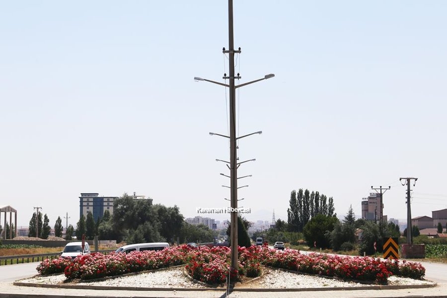 Karaman'da Park Bahçe Çalışmaları 6