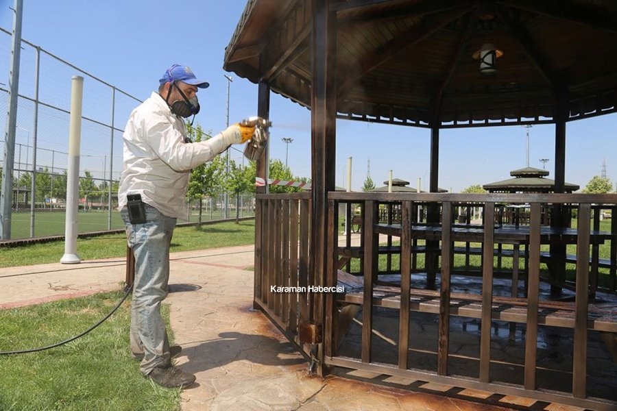 Karaman'da Park Bahçe Çalışmaları 8