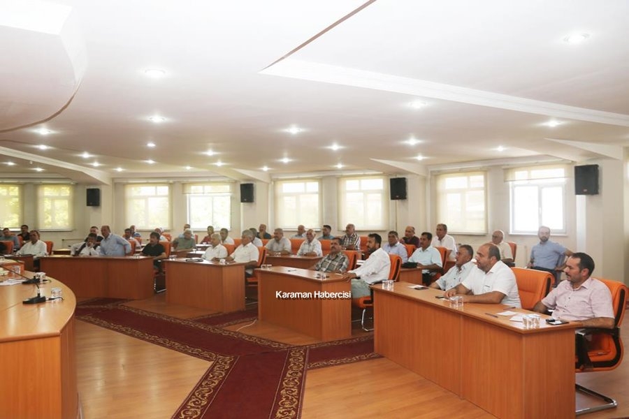 Karaman Belediyesi Muhtarlar Toplantısı 2