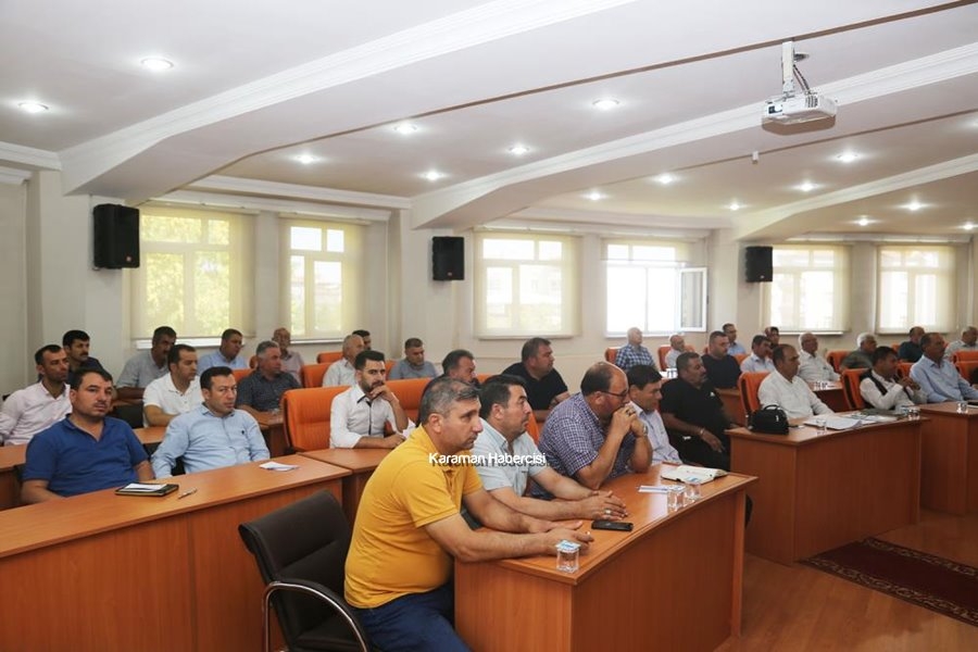 Karaman Belediyesi Muhtarlar Toplantısı 6