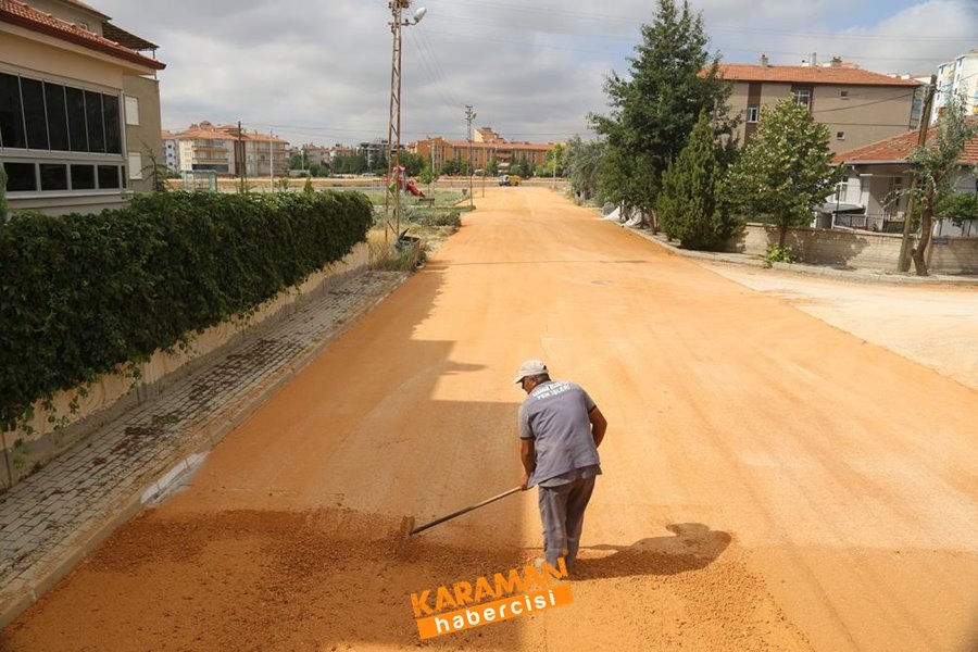 Karaman Belediyesi asfalt, yol yenileme ve yapım çalışmaları 3
