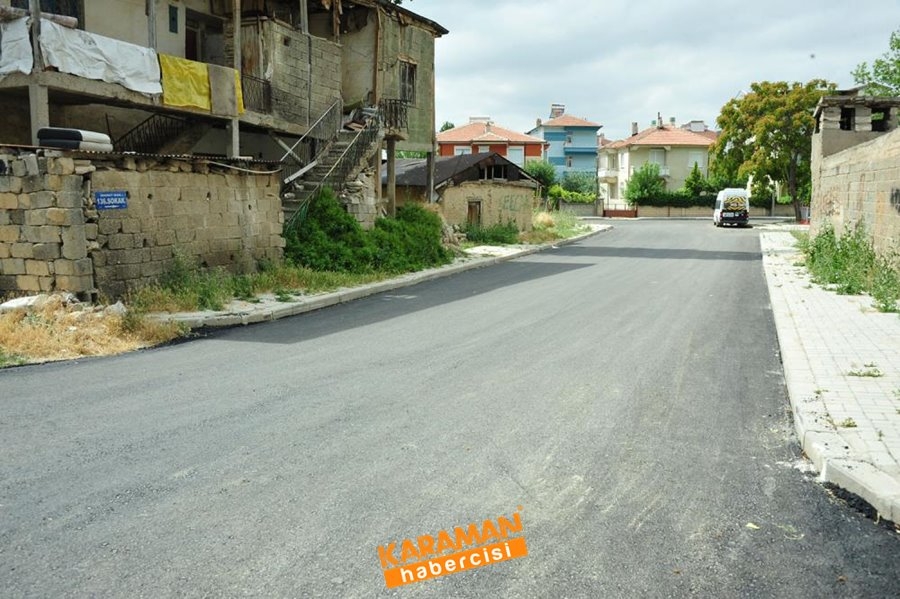 Karaman Belediyesi asfalt, yol yenileme ve yapım çalışmaları 8