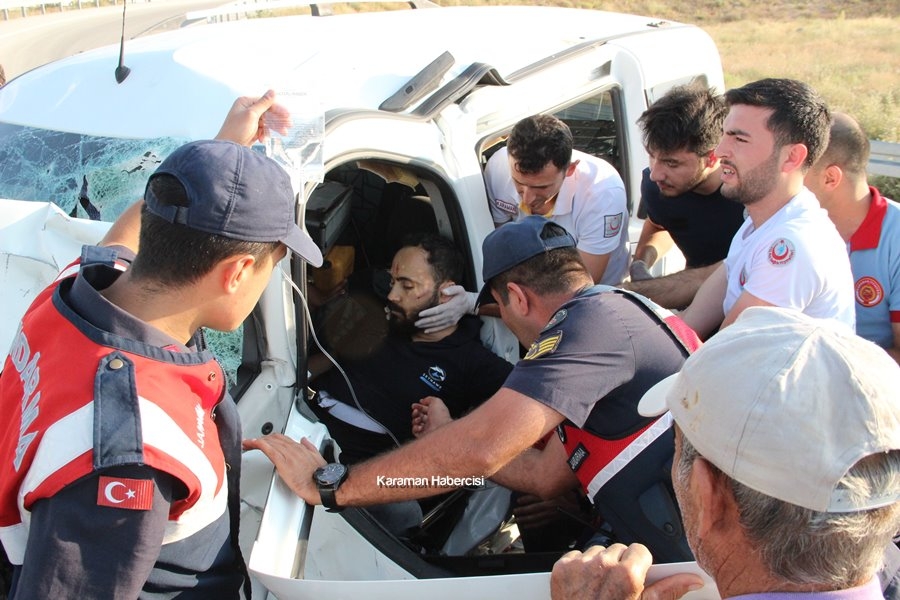 Karaman Konya Yolunda Trafik Kazası 10
