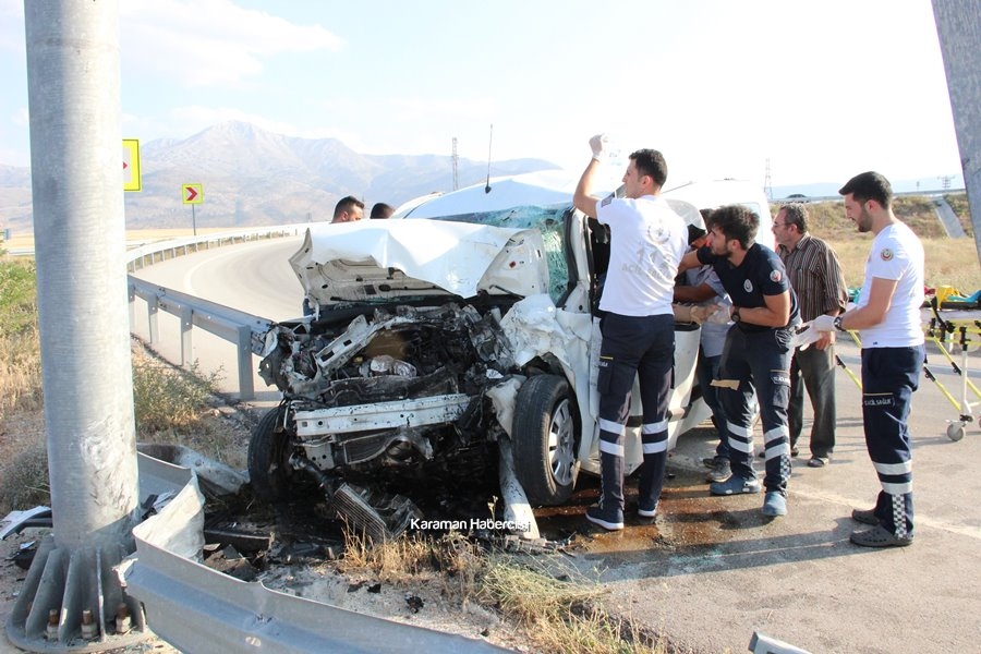 Karaman Konya Yolunda Trafik Kazası 11
