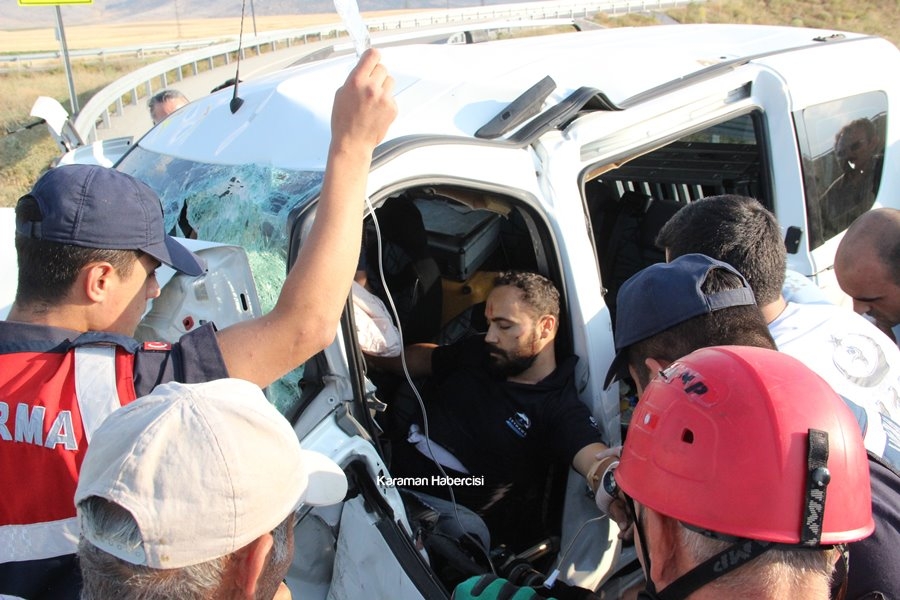 Karaman Konya Yolunda Trafik Kazası 14