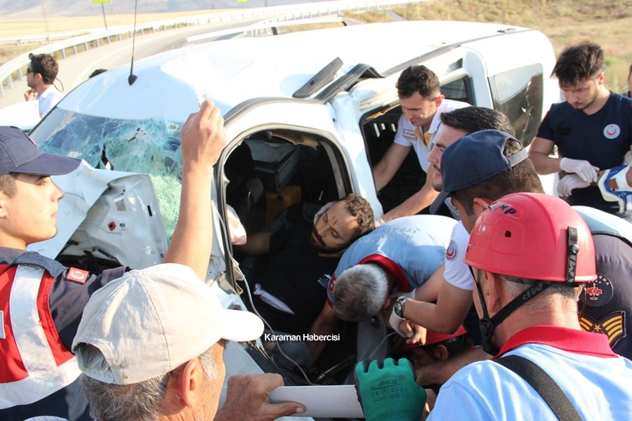 Karaman Konya Yolunda Trafik Kazası 15