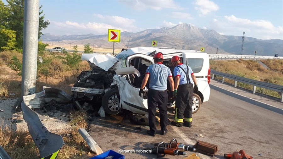 Karaman Konya Yolunda Trafik Kazası 3