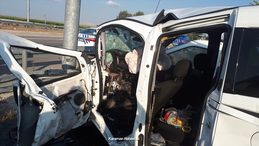 Karaman Konya Yolunda Trafik Kazası 4