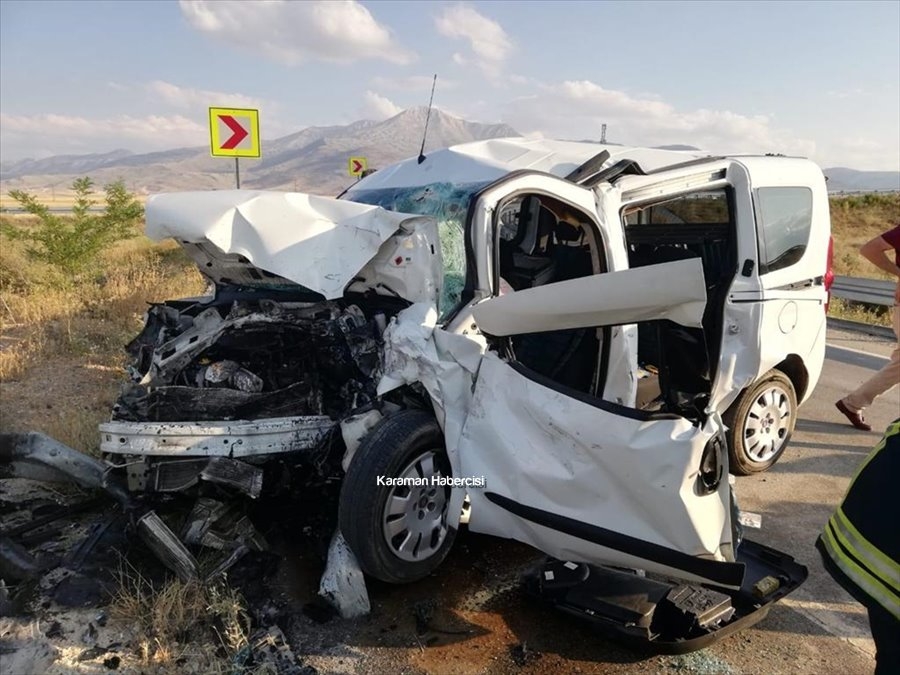 Karaman Konya Yolunda Trafik Kazası 8