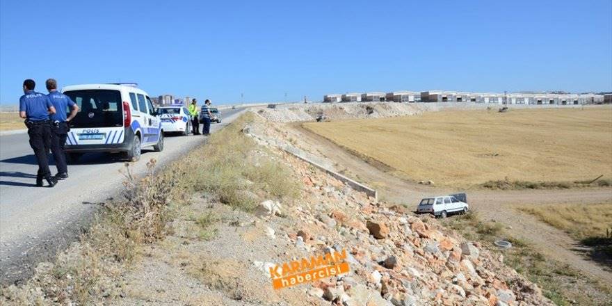 Karaman Çevre Yolunda Trafik Kazası