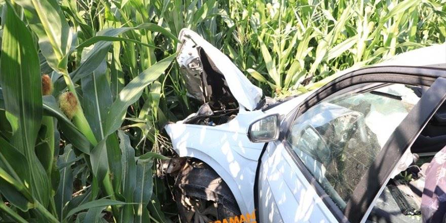 Mersinli Aile Karaman'da Kaza Yaptı