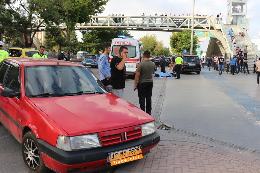 Konya'da Motosiklet İle Otomobil Çarpıştı 1 Ölü 6