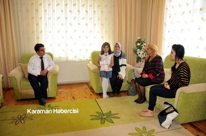 Karaman'da, Evde Eğitim Gören Öğrencilere Sürpriz Ziyaret 2