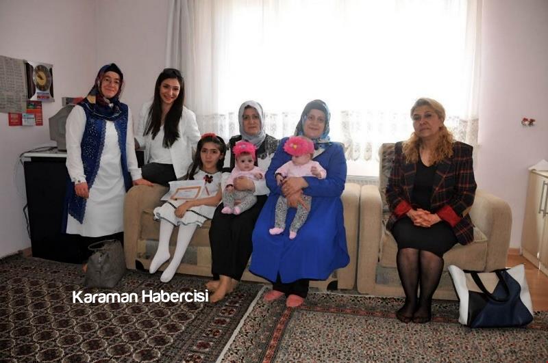 Karaman'da, Evde Eğitim Gören Öğrencilere Sürpriz Ziyaret 5