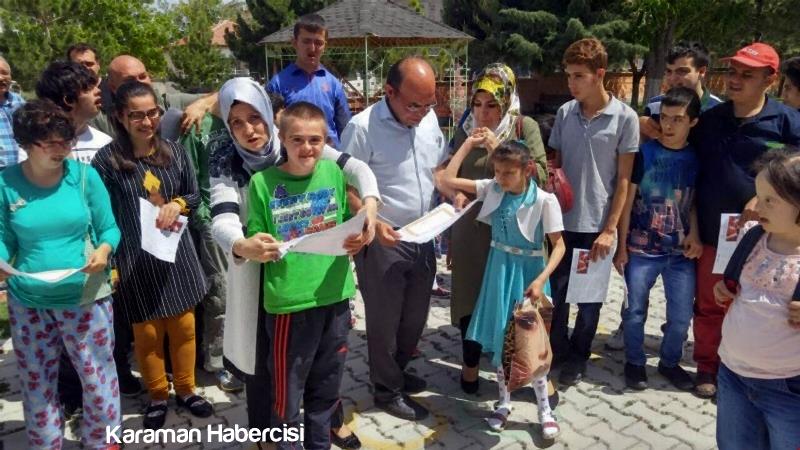 Karaman'da, Evde Eğitim Gören Öğrencilere Sürpriz Ziyaret 9