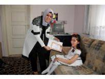 Karaman'da, Evde Eğitim Gören Öğrencilere Sürpriz Ziyaret