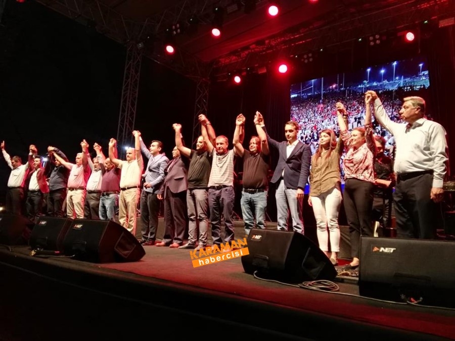 Karaman Uluslararası Türk Dünyası Şöleni Final Gecesi