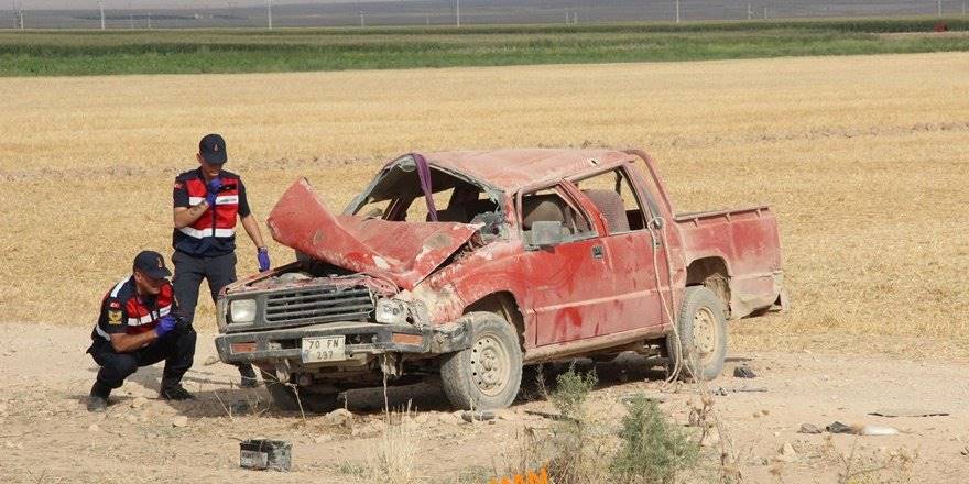 Karaman'da Meydana Gelen Kazada 1 Kişi Öldü