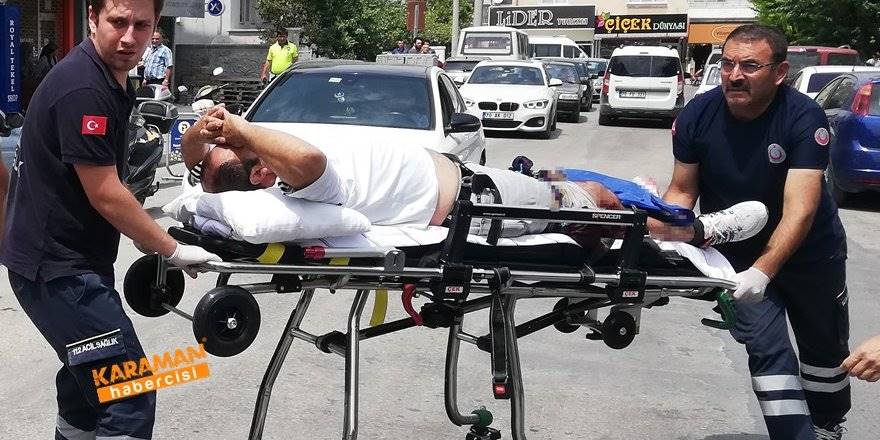 Karaman'da Çıkan Tartışmada Bir Kişi Yaralandı