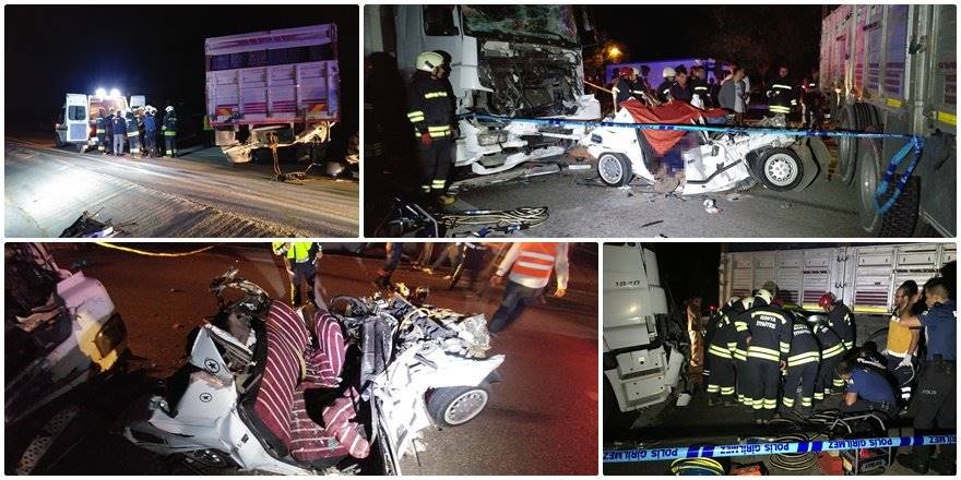 Konya Ereğli Trafik Kazası : 3 Ölü