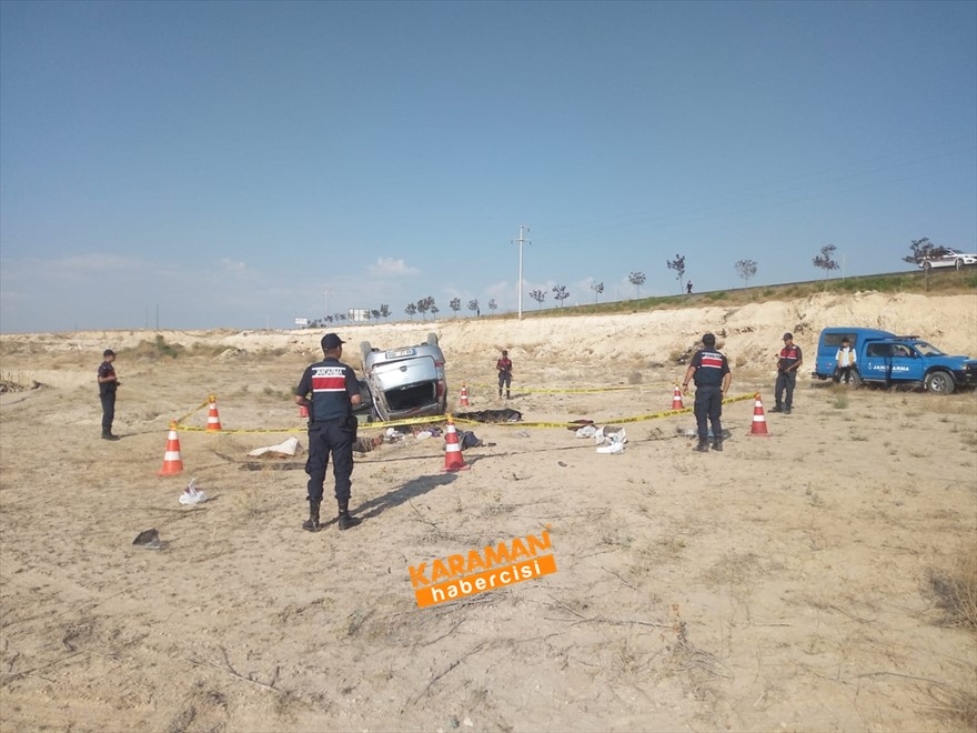 Aksaray'da Trafik Kazası : 1 Ölü 3 Yaralı 1