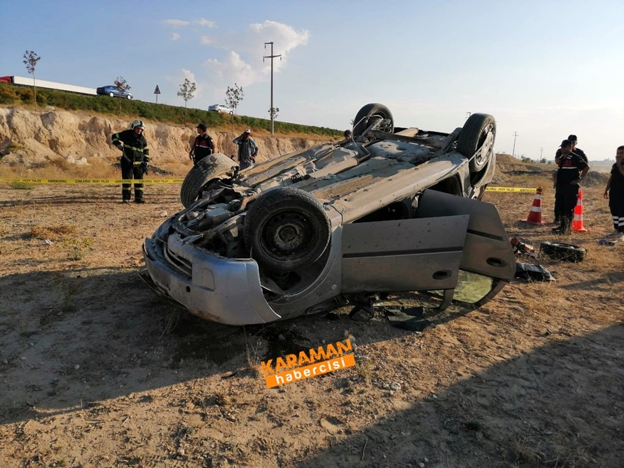 Aksaray'da Trafik Kazası : 1 Ölü 3 Yaralı 7