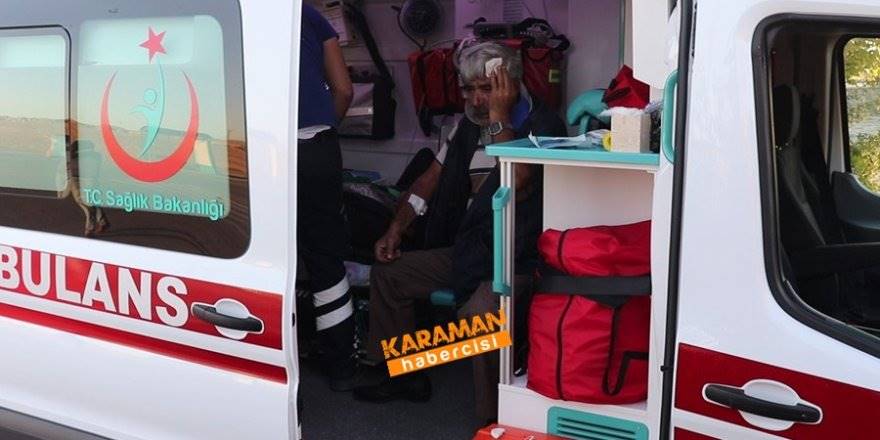 Karaman'da Dolmuşlar Çarpıştı