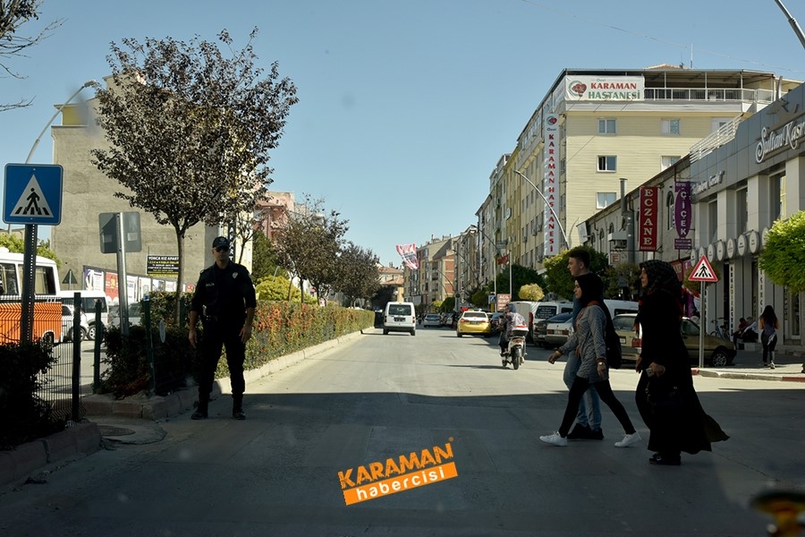 Yaya Güvenliğinin Nöbetçisiyiz Uygulamasında Karaman'da Renkli Görüntüle 20