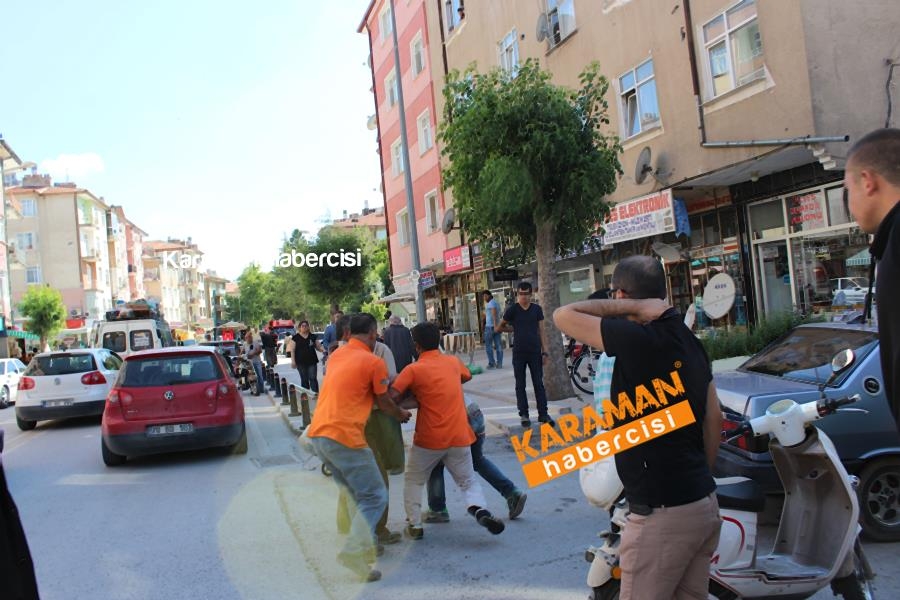 Kaza Yapan Çocuğa Meydan Dayağı 2