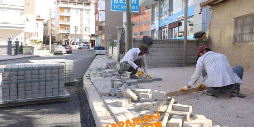 Alişahane Mahallesinde Yol Bakım Onarım Çalışmaları