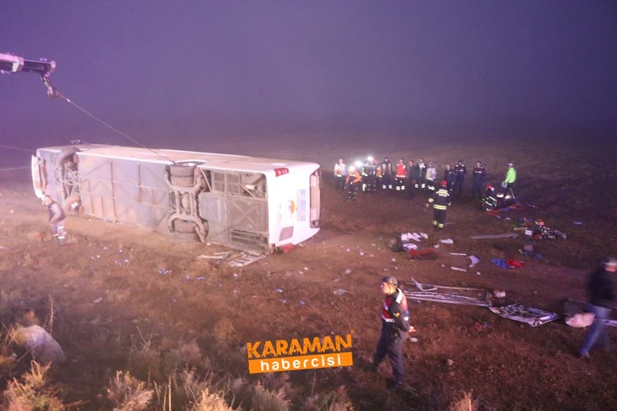 Aksaray'da Otobüs Kazası 4