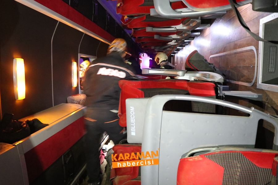 Aksaray'da Otobüs Kazası 5