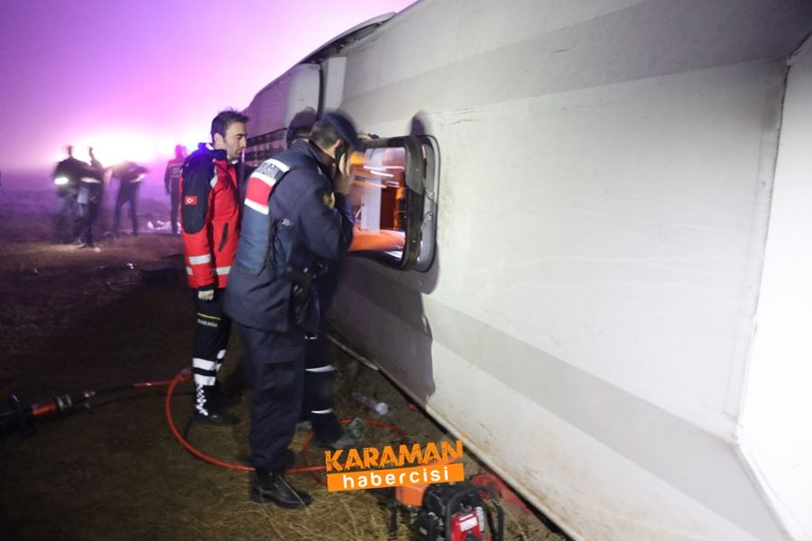 Aksaray'da Otobüs Kazası 6