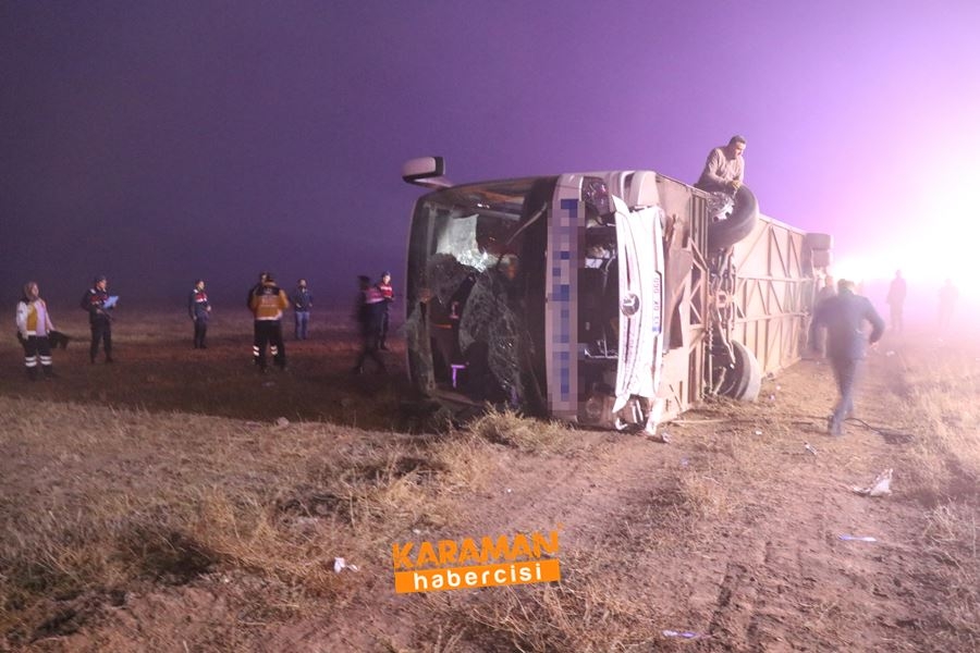 Aksaray'da Otobüs Kazası 7