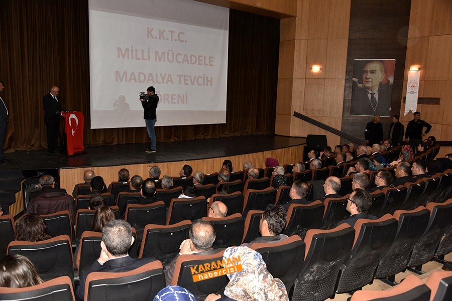 Kıbrıs Barış Harekâtına Katılan Gazilerimize Milli Mücadele Madalya Ve B 16