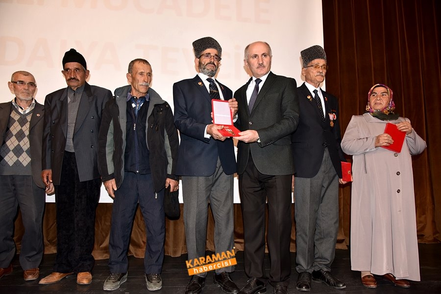 Kıbrıs Barış Harekâtına Katılan Gazilerimize Milli Mücadele Madalya Ve B 5