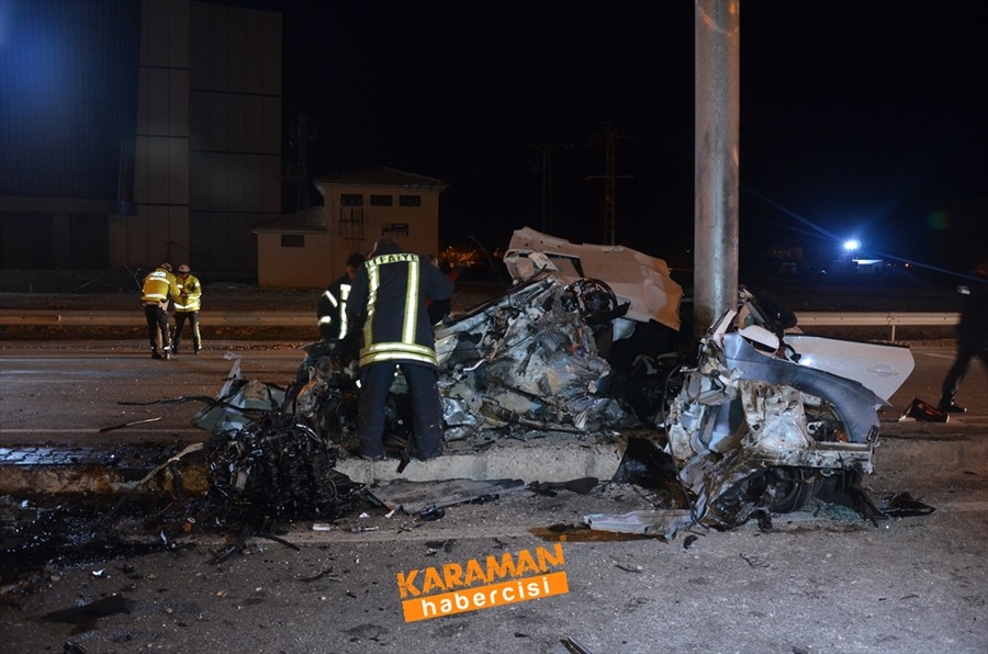 Karaman'da Feci Kaza 1