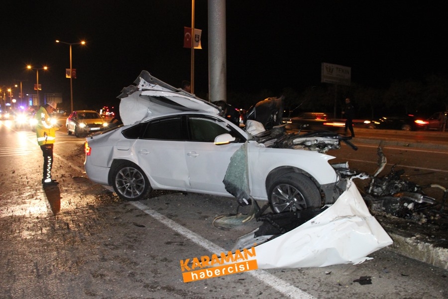 Karaman'da Feci Kaza 10