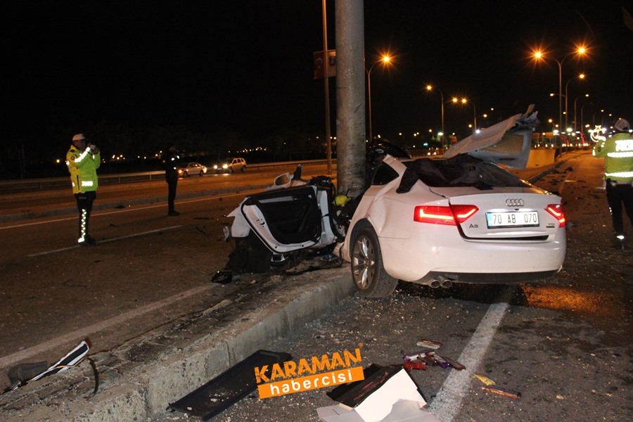 Karaman'da Feci Kaza 12